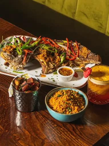 Dining at ESQ Resto Lounge